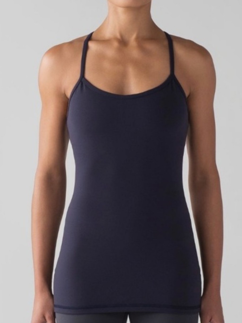 Lululemon Power Y Tank Midnight Navy Sz4